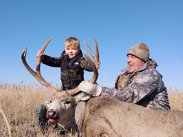 big game - child with buck